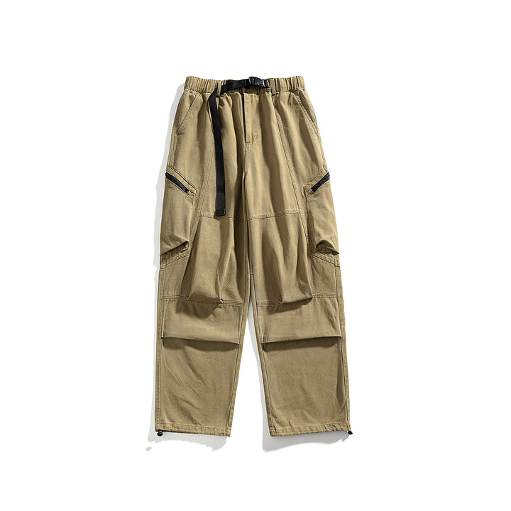 Herren Cargo-Hose mit elastischem Bund, multifunktionalen Taschen und verstellbarem Saum Mune Fashion