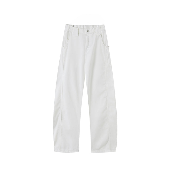 Women Loose-Fit High-Waist Pants Mune Fashion