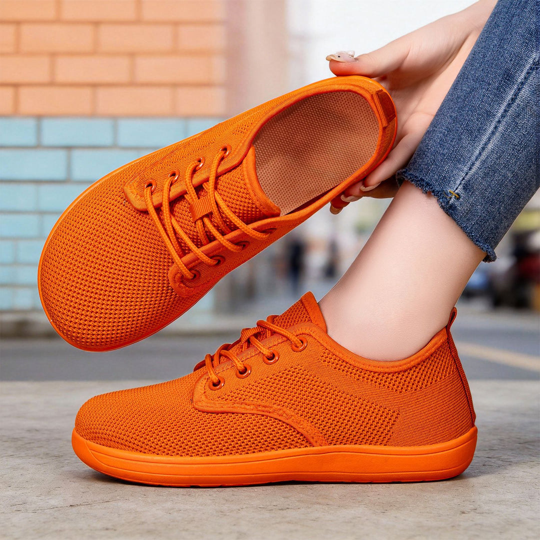 Men's lightweight breathable knit casual shoe with padded comfort tongue and flexible cushioning outsole Mune Fashion