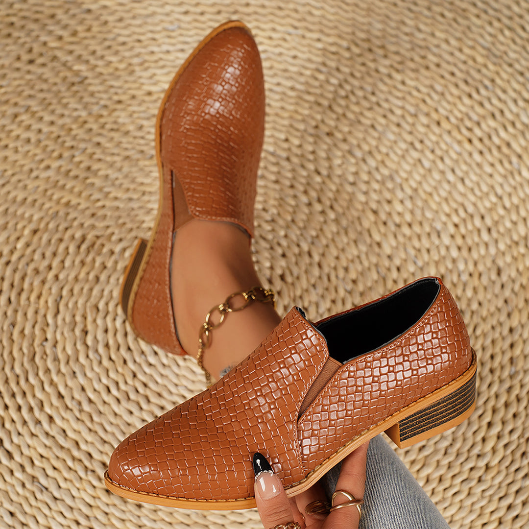 Ladies Elegant Slipper with Structure Design Mune Fashion