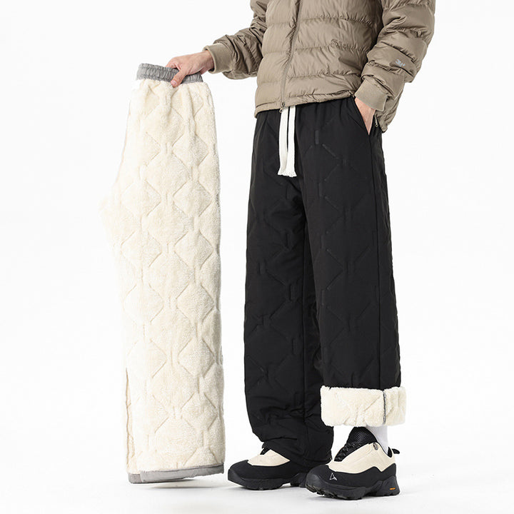 Men's winter leisure jacket with removable inner parts