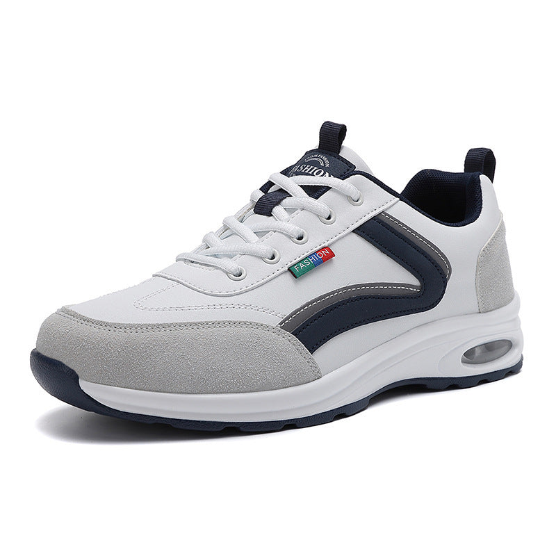 Men's urban sneaker with visible air cushion midsole, shock-absorbing cushioning foam sole and reflective accents Mune Fashion