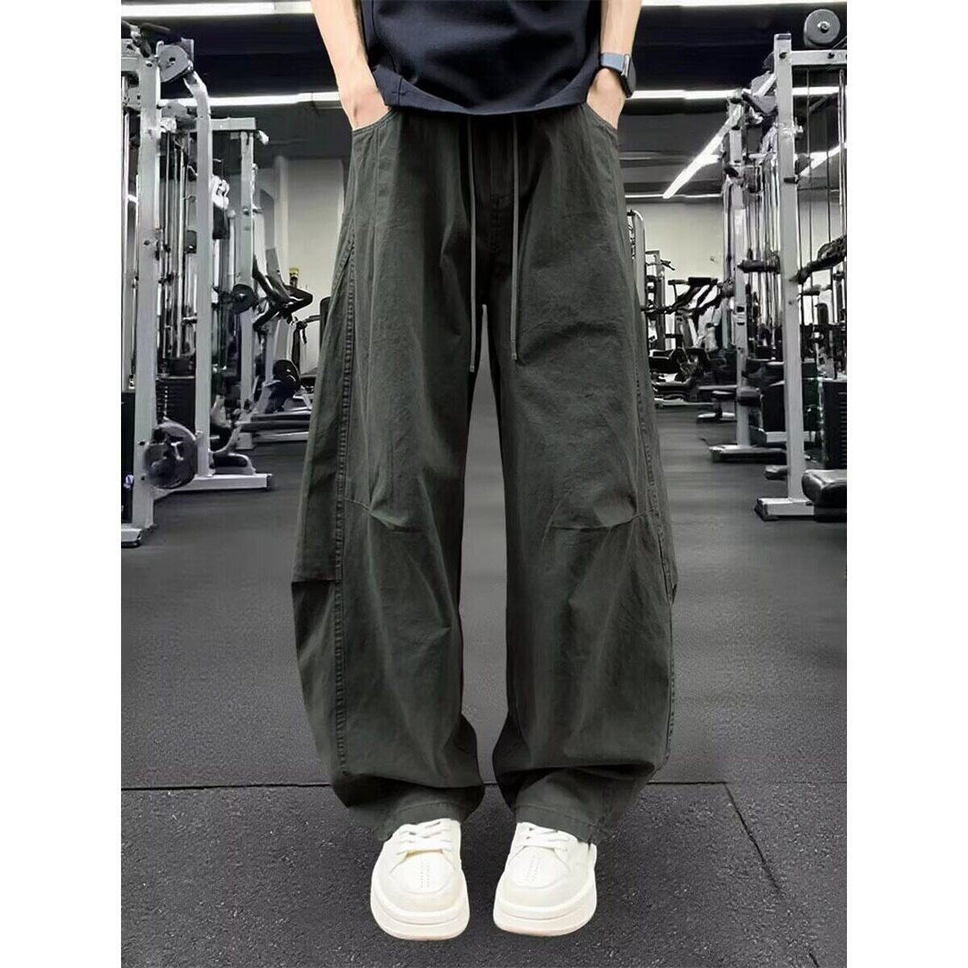 Men's Comfortable Cargo Pants with Wide Leg Mune Fashion