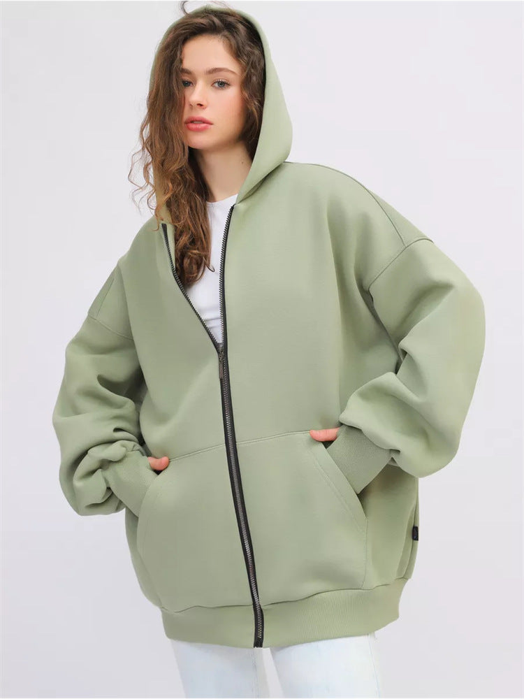 Women's Oversized Hooded Jacket Mune Fashion