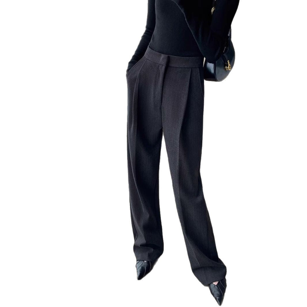 Women's Elegant High-Waisted Pants Mune Fashion