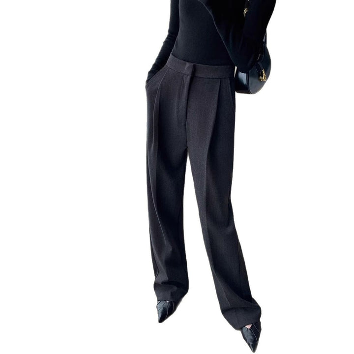 Women's Elegant High-Waisted Pants Mune Fashion