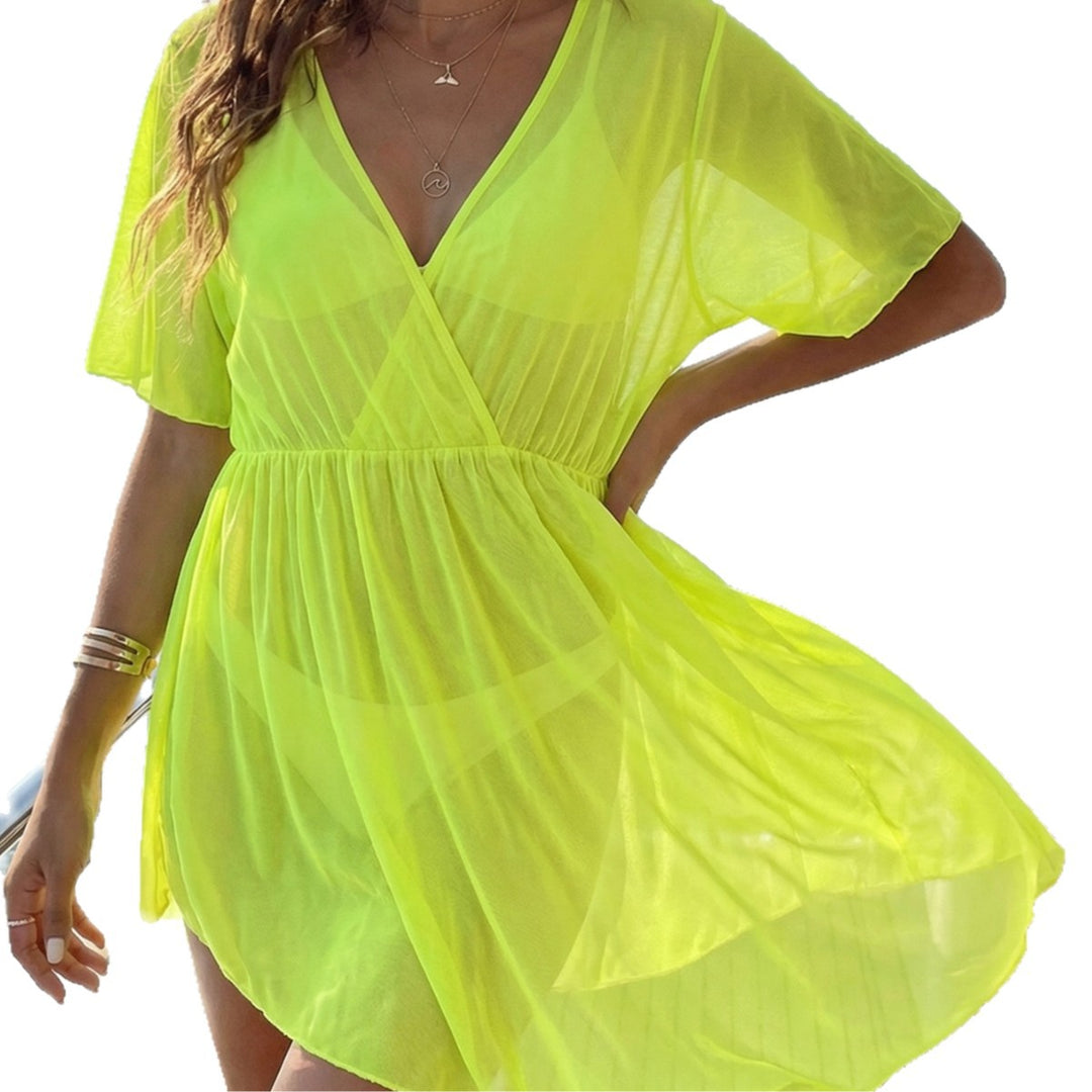 Women airy beach cover-up Mune Fashion