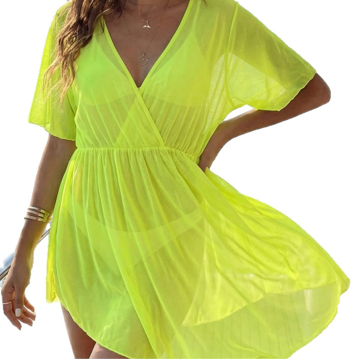Women airy beach cover-up Mune Fashion