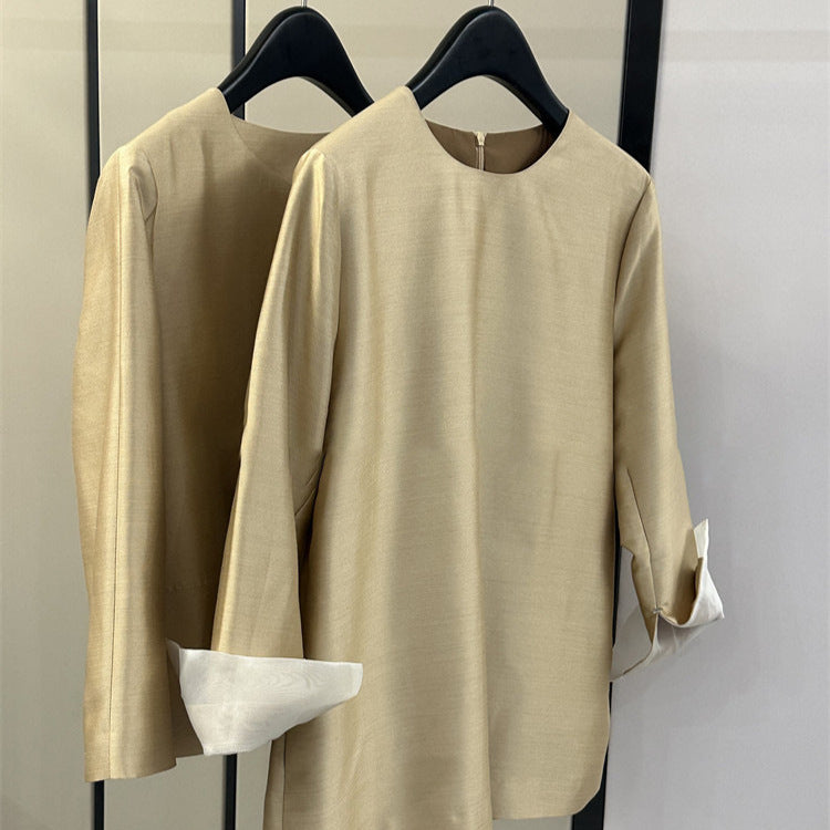 Women's elegant and airy blouse with structure Drune