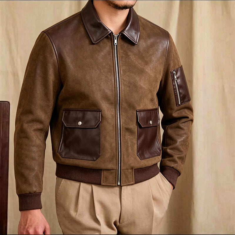 Men's Fashionable Chic Bomber Jacket Mune Fashion