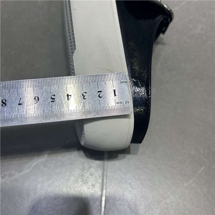 Women's pointed toe mule sneakers with double buckle straps and flat platform sole Mune Fashion