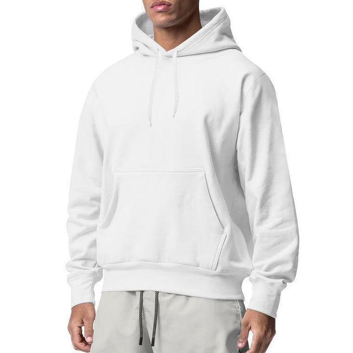 Men's nan Premium Hoodie with kangaroo pocket, brushed fleece interior, reinforced neck seam, and ribbed hem Mune Fashion