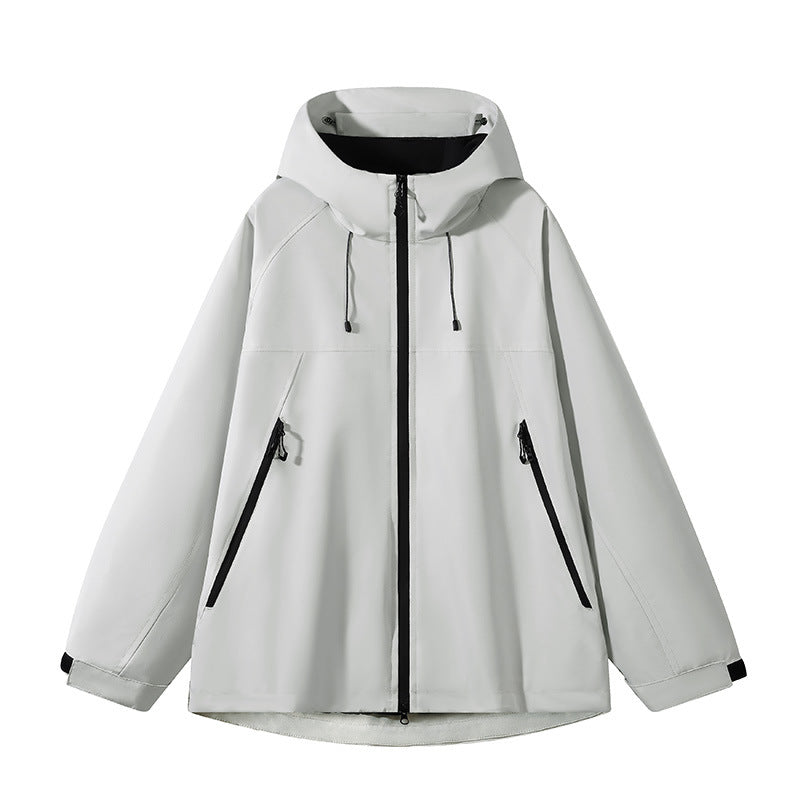 Men's elastic softshell hoodie jacket with ergonomic raglan cut, two-way zipper and adjustable Velcro cuffs Mune Fashion