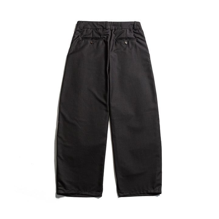 Men's cropped pants with pleats, drawstring and subtle waistband extension Mune Fashion