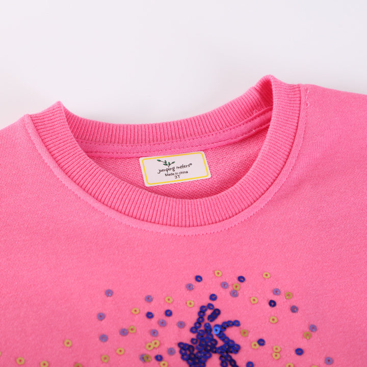 Girls sweatshirt with sparkling star motif Mune Fashion