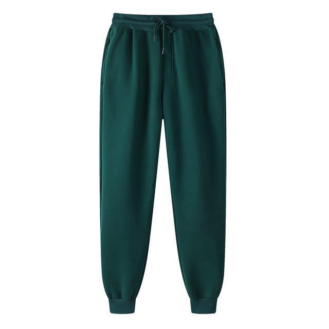 Women's relaxed high waist jogger pants with elastic waistband, drawstring, and ribbed hem cuffs Mune Fashion