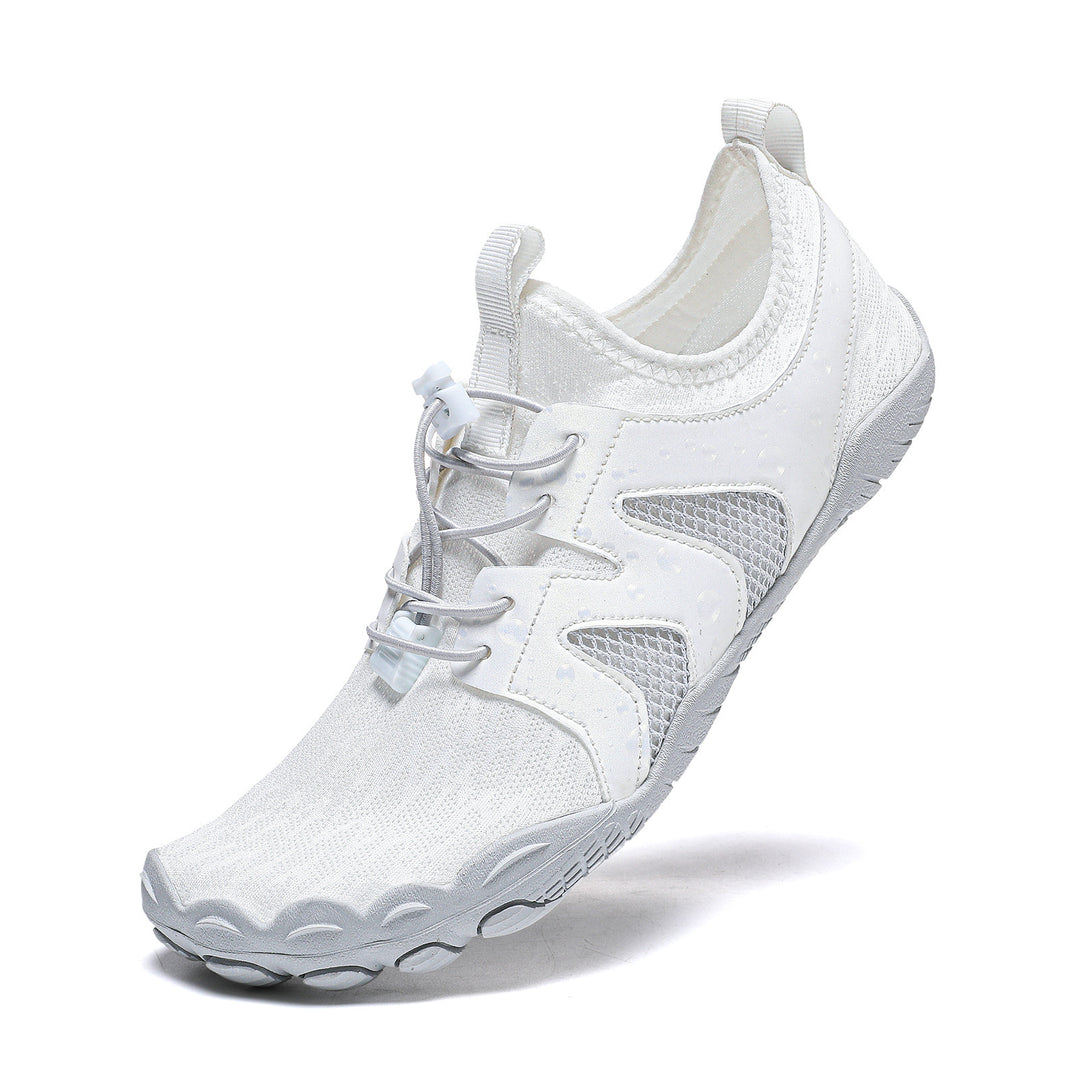 Women's Nano High-Speed Aqua Sneakers with Elastic Mesh Upper and Non-Slip Tread Sole Mune Fashion