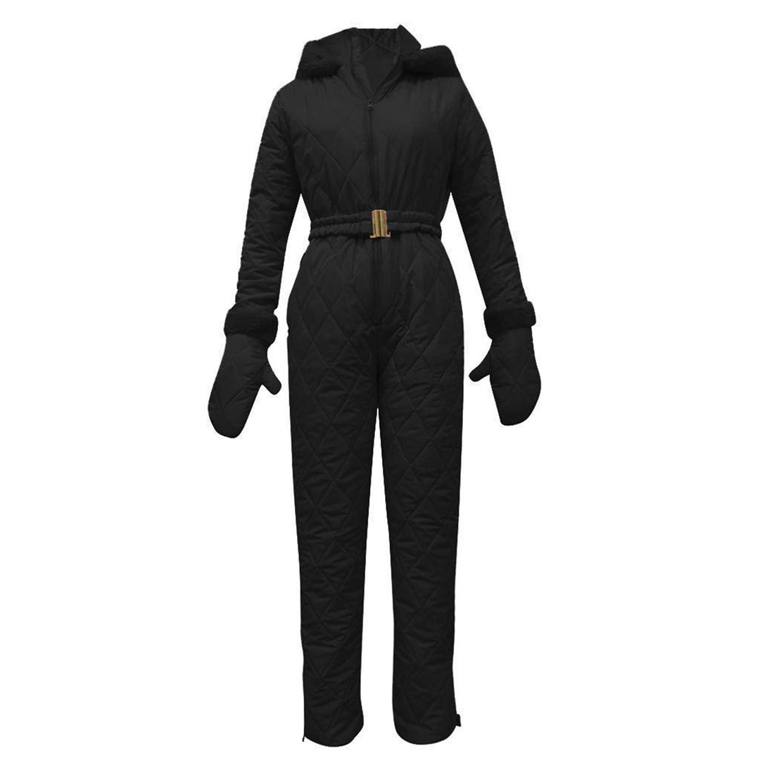 Elegant Women's Winter Jumpsuit Warm