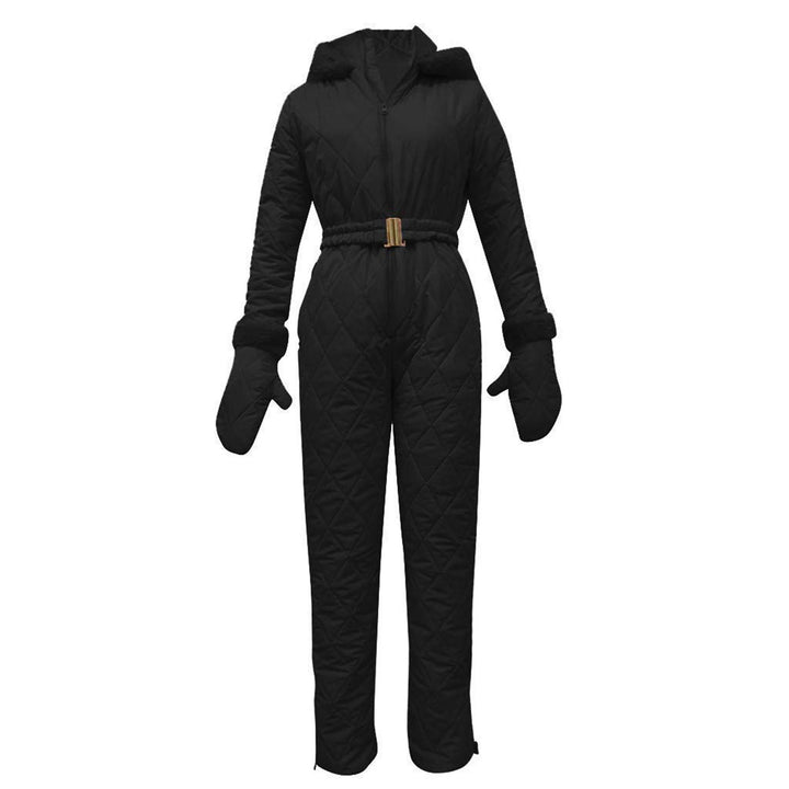 Elegant Women's Winter Jumpsuit Warm