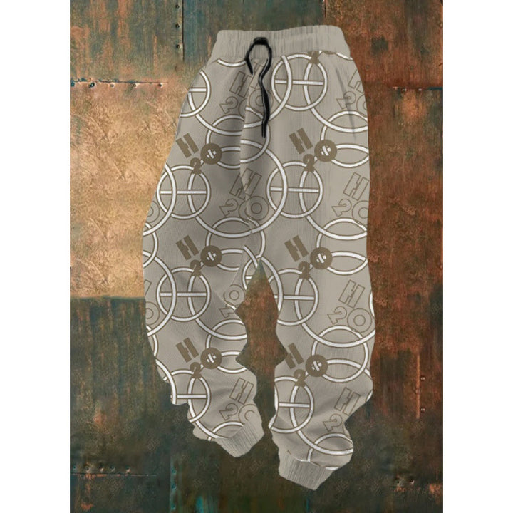 Women's Comfortable Leisure Pants with Creative Print Mune Fashion