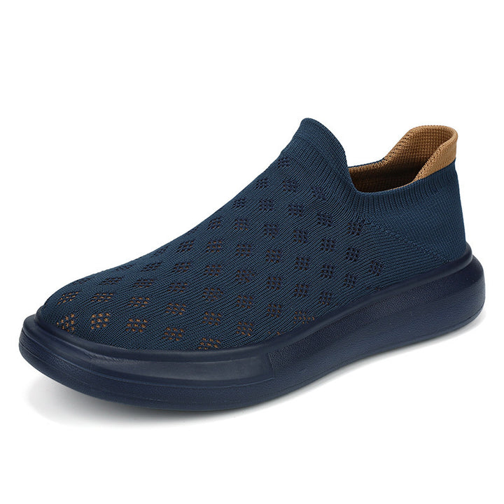 Unisex nan lighter knit slippers with perforated breathable structure and cushioning lightweight sole Mune Fashion