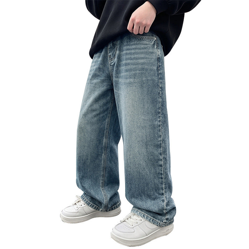Unisex wide jeans with modern cut Mune Fashion