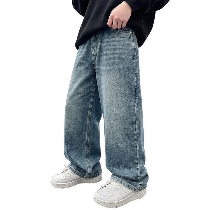 Unisex wide jeans with modern cut Mune Fashion