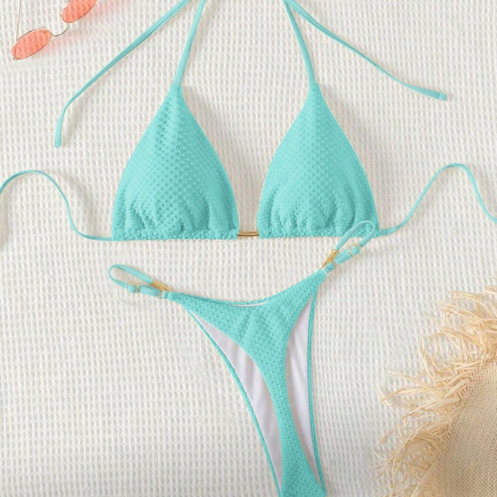Women's triangle bikini with innovative structural design Mune Fashion