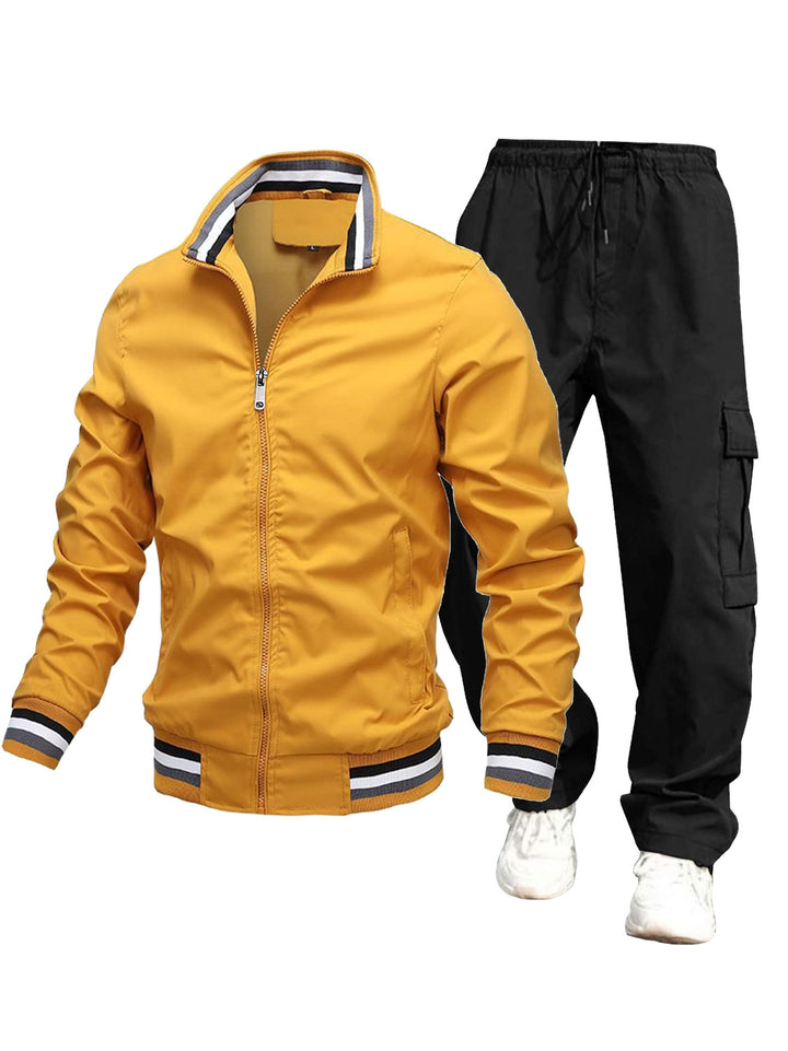 Men's Sports Jacket and Cargo Pants Mune Fashion