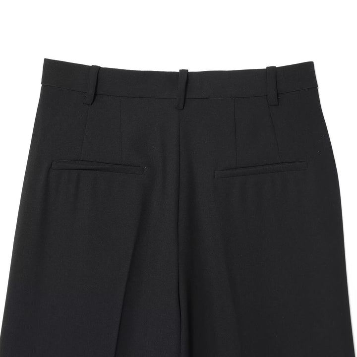 Women's High-Waisted Culotte Pants with Wide Legs, Crease and Stylish Tailoring Look Mune Fashion