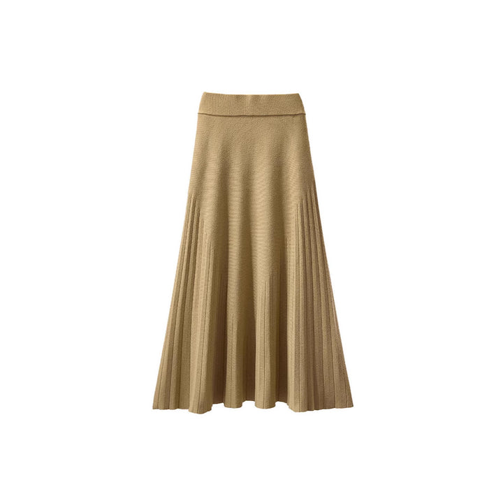 Women's Pleated Wrap Skirt Mune Fashion