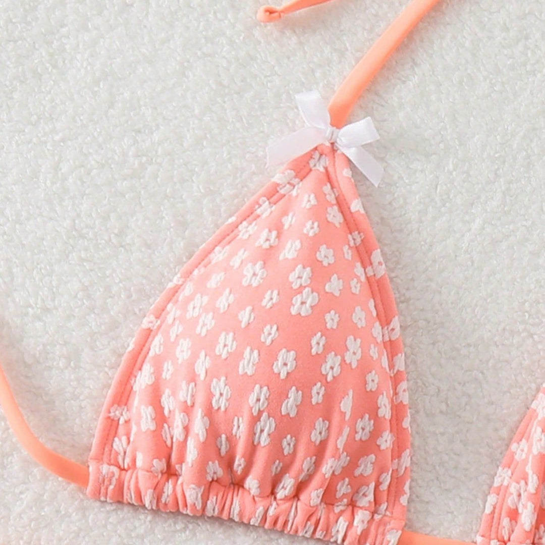Women's Triangle Bikini with Delicate Ties Mune Fashion