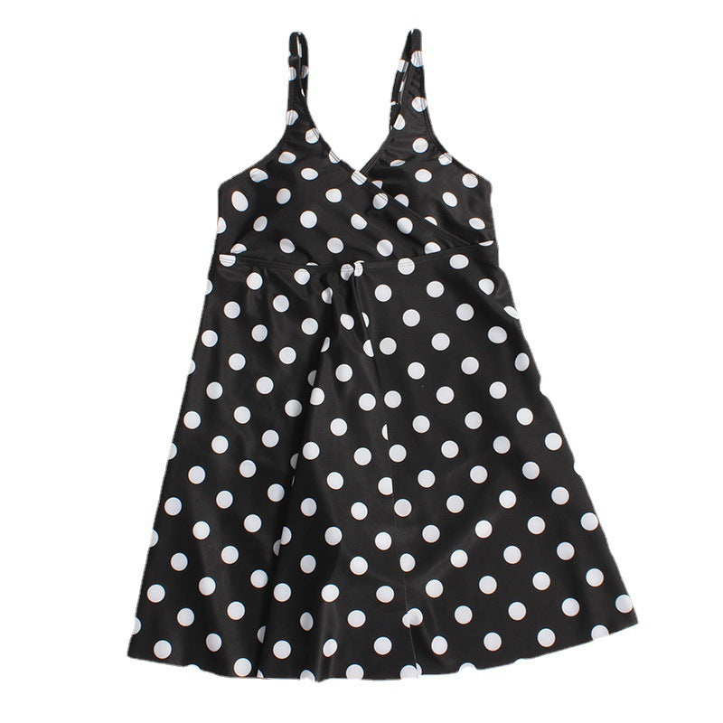 Women's leisure dress with elegant dot design Mune Fashion