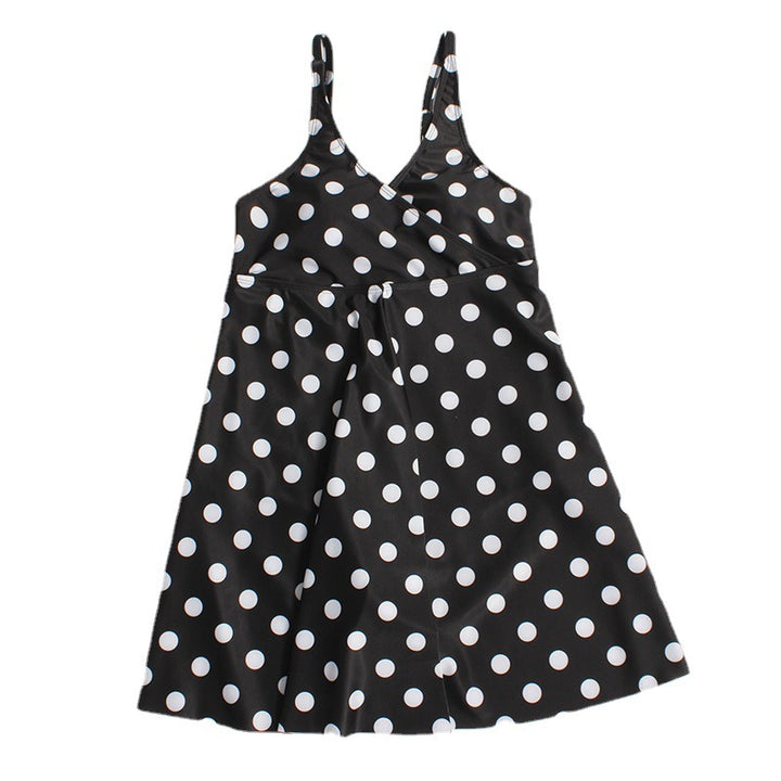 Women's leisure dress with elegant dot design Mune Fashion
