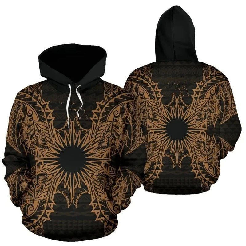 Women's Creative Hoodie with Eye-Catching Graphic Design Mune Fashion