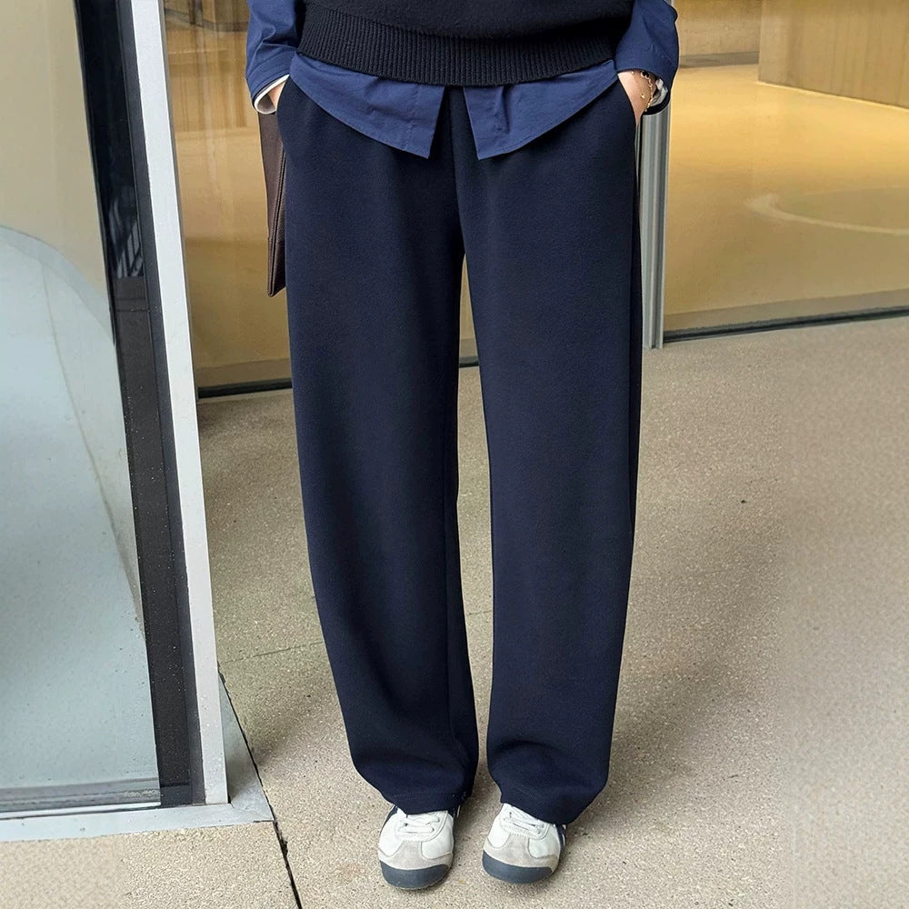 Women's Wide Cut Suit Pants Mune Fashion