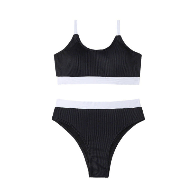 Ladies bikini set with sophisticated ribbed design and adjustable straps Mune Fashion