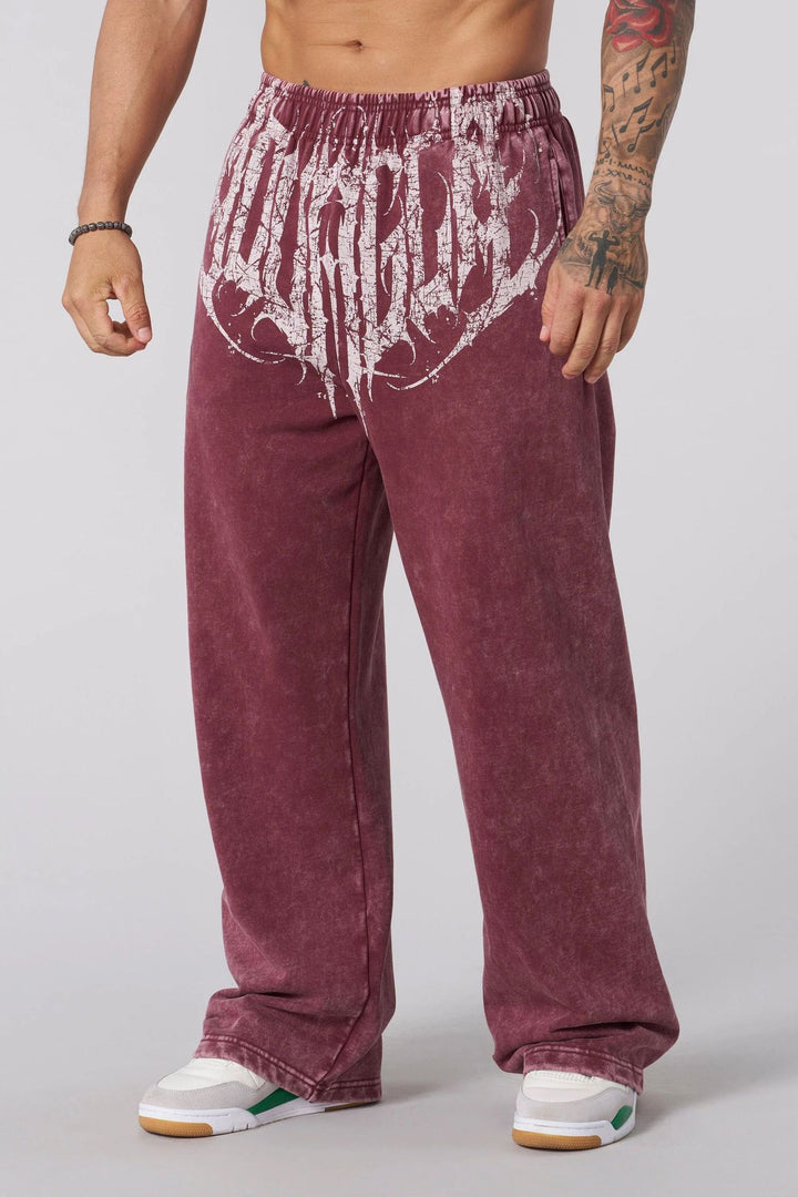 Men's soft washed joggers with a loose fit and elastic waistband Mune Fashion