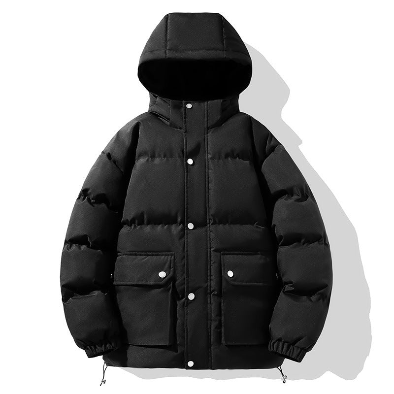 Men's padded parka with thermal insulation water-repellent surface & multifunctional pockets Mune Fashion