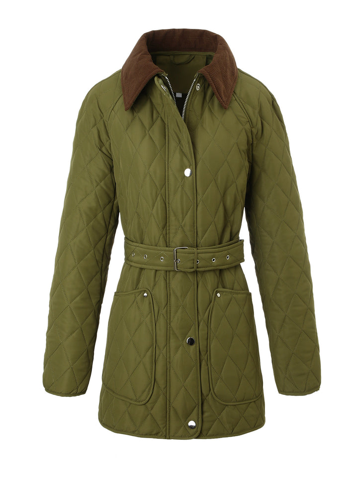 Women Stylish Padded Jacket Mune Fashion