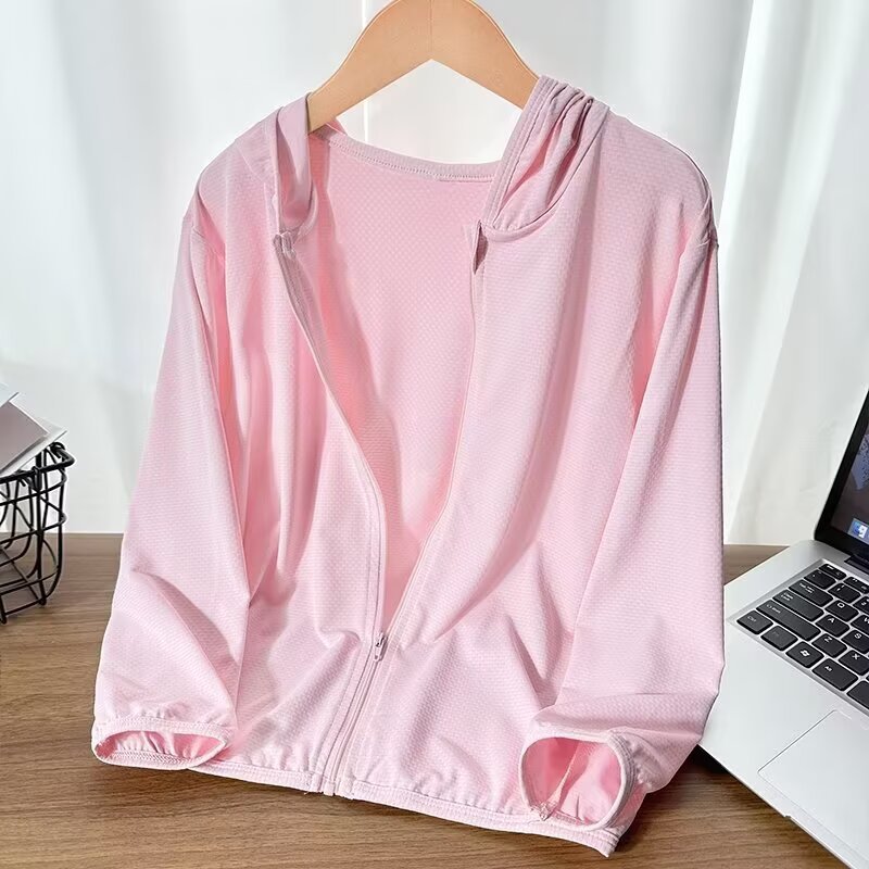 Unisex nan lightweight hooded jacket with breathable mesh structure and full-length zipper Mune Fashion
