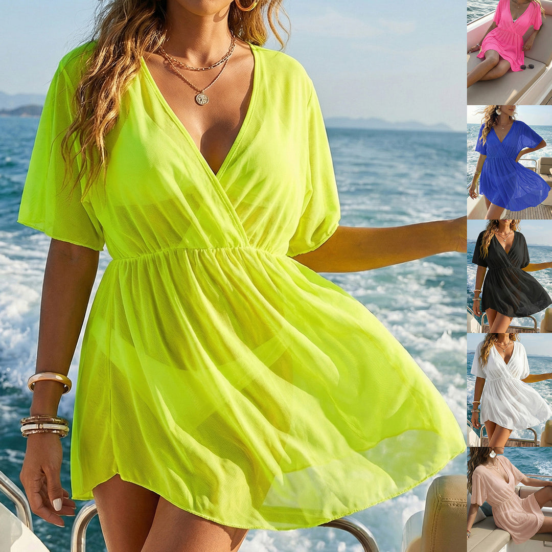 Women airy beach cover-up Mune Fashion