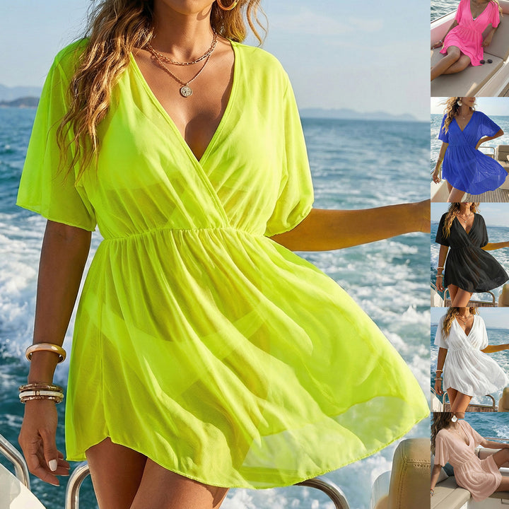 Women airy beach cover-up Mune Fashion
