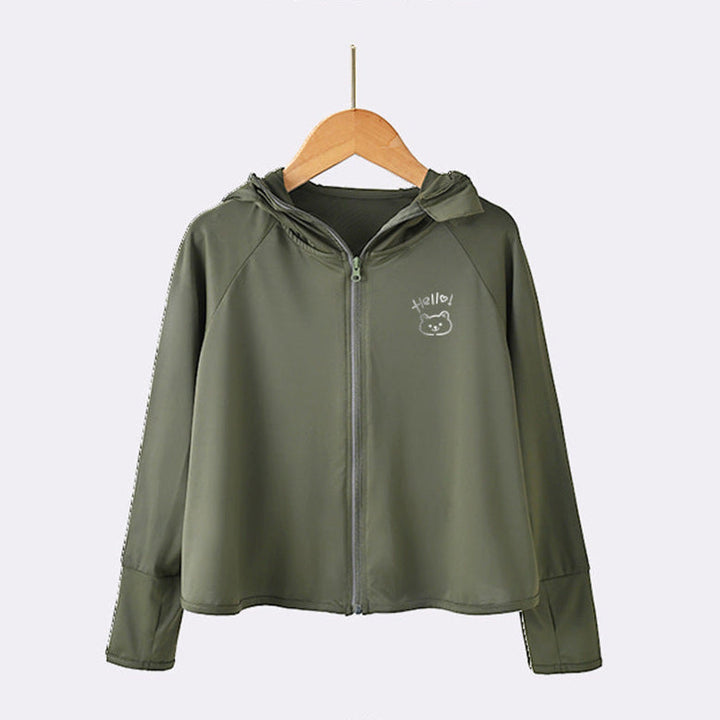 Women's practical outdoor jacket with hood Mune Fashion