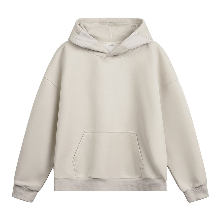 Unisex Oversized Hoodie without cord with kangaroo pocket and raglan sleeves Mune Fashion