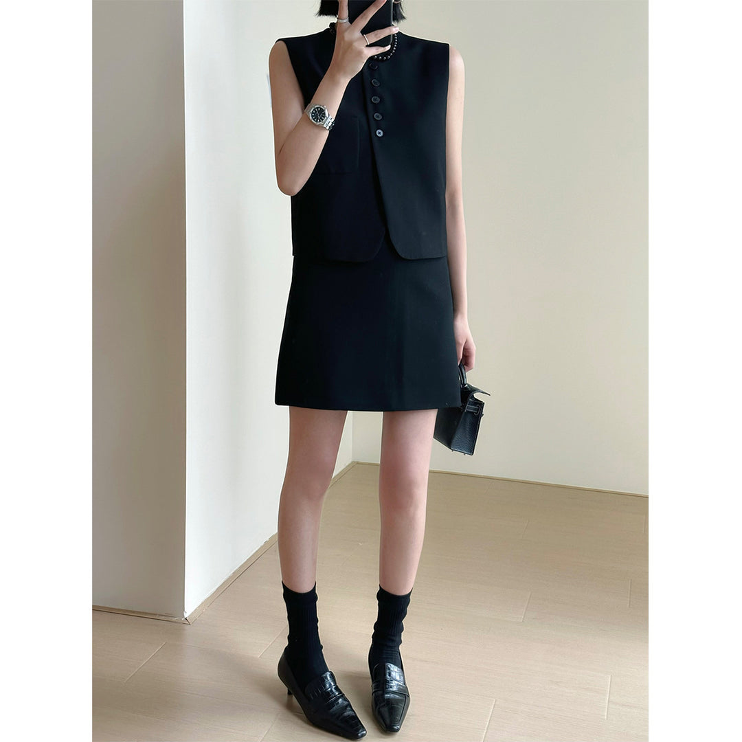 Women Fashionable Blazer Dress Set Mune Fashion
