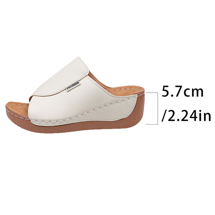 Women's o Slip-On Wedge Mules with ergonomic memory footbed and lightly profiled outsole Mune Fashion