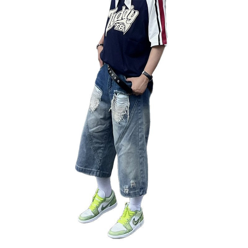 Men's Trendy Wide Leg Jeans Mune Fashion