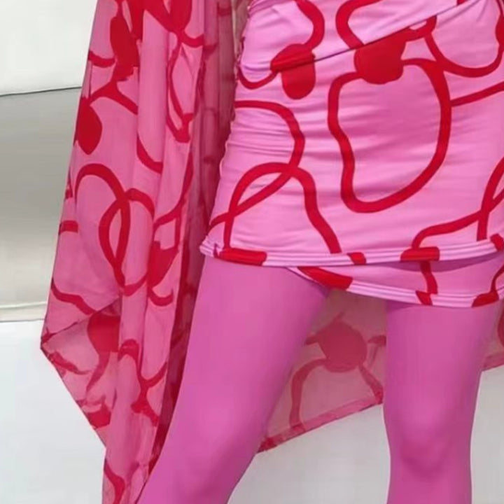 Women's fashionable bathrobe with wide cut Mune Fashion