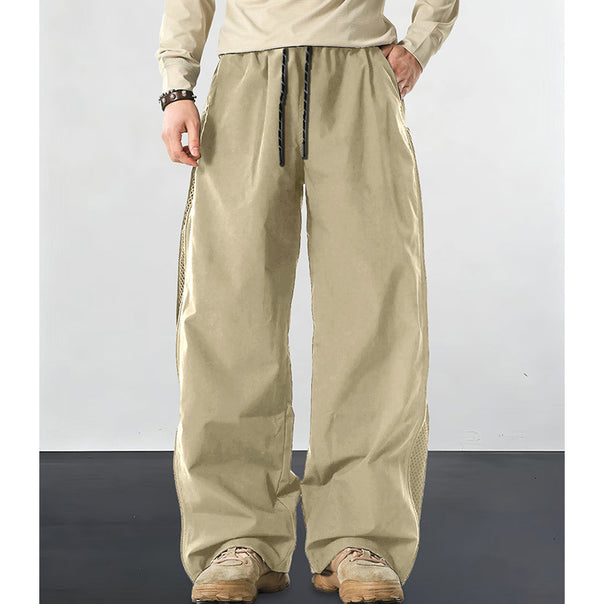 Men's Practical Outdoor Pants with Ventilation Zipper Mune Fashion